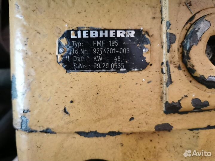 Гидромотор хода liebherr R974 FMF 165