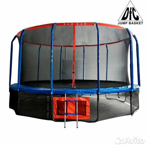 Батут DFC Jump Basket с сеткой 16FT-jbsk-B