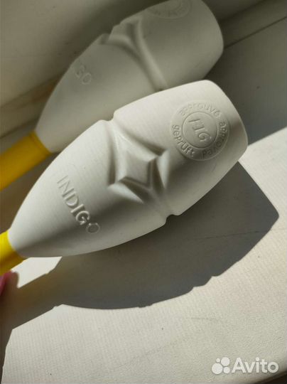 Булавы для художест. гимнастики индиго indigo 41см