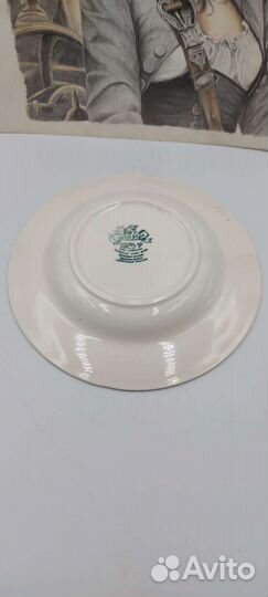 Коллекционная антикварная тарелка English style