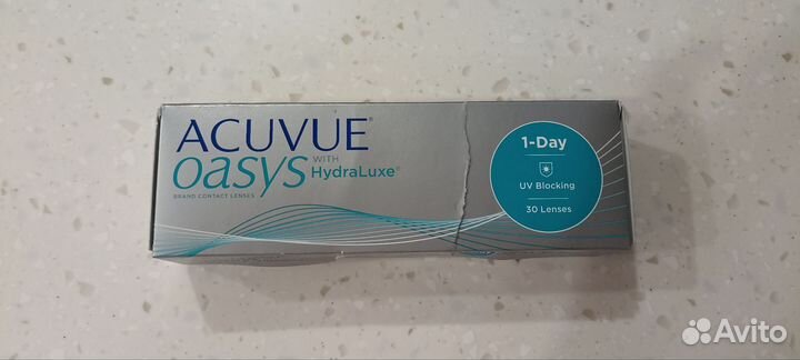 Однодневные линзы acuvue oasis -3. 75