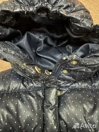 Пуховик для девочки 98-116