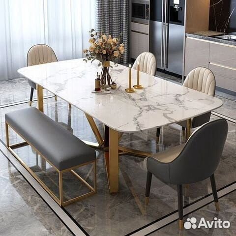 Столешница из керамогранита, акрила