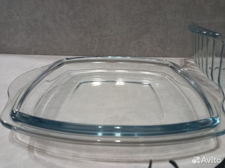 Форма огнеупорная для запекания с крышкой