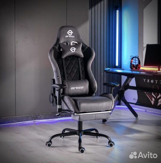 Компьютерное игровое кресло новое ткань