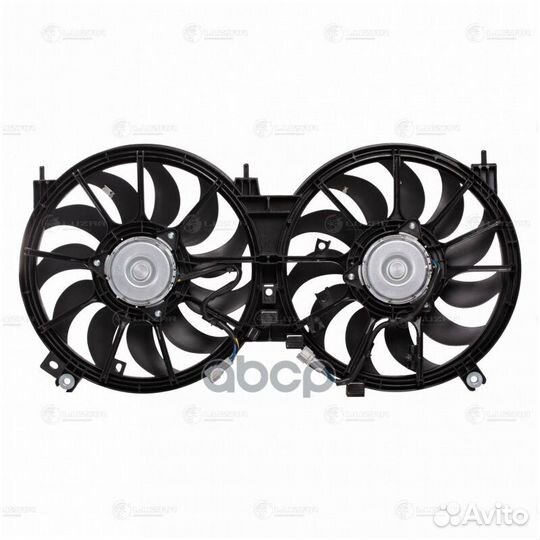Вентилятор радиатора (2 шт.) с кожухом nissan