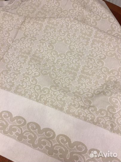 Льняная скатерть