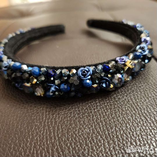 Ободок для волос ручной работы