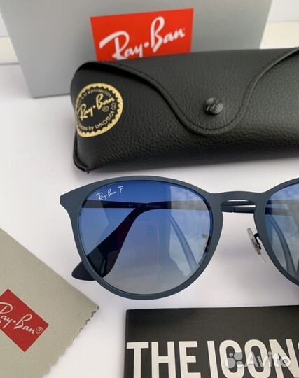 Очки Ray ban Erika metal поляризационные Polaroid