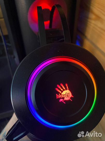 Проводные наушники A4Tech Bloody G521 черный