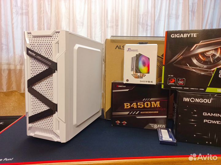 Игровой Пк: Ryzen 5 PRO/ GTX 1660ti/ DDR4 16Gb/ SS