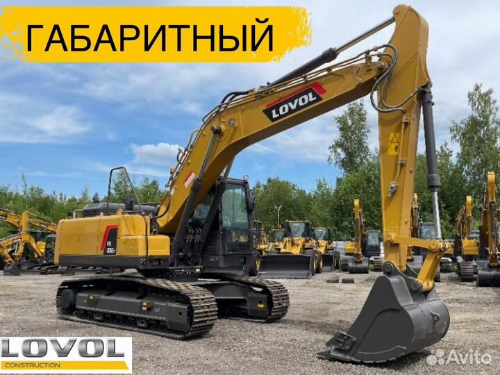 Гусеничный экскаватор Lovol FR225E2, 2024