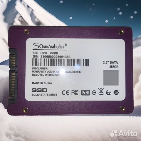 SSD диск 256gb в отличном состоянии