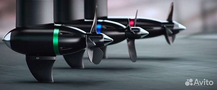 Скоростной электромотор для лодки