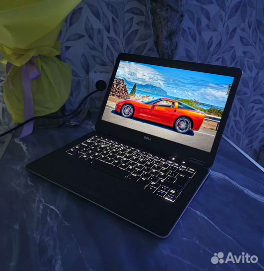 Мощный i7 FullHD IPS 8Gb SSD Dell