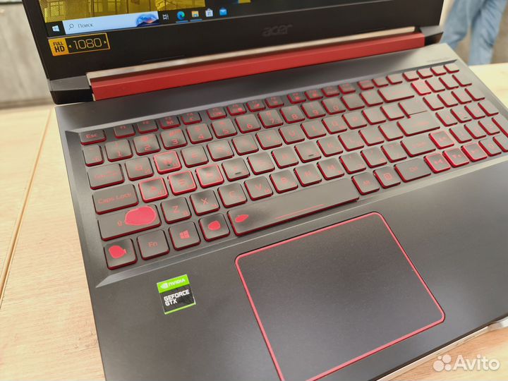 Игровой Acer Nitro 5/Core i5+Nvidia GTX1650/8gb/SS