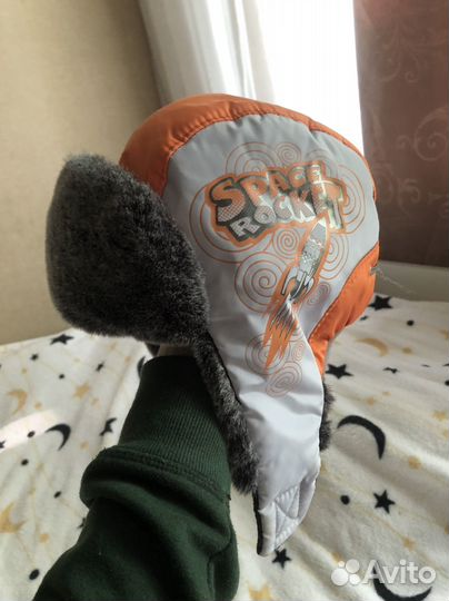 Шапка зимняя детская 52 размер