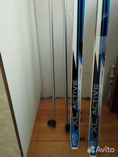 Лыжи беговые с палками Nordway