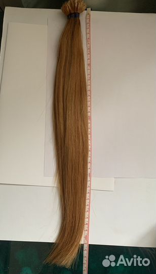 Волосы для наращивания бу рыжие