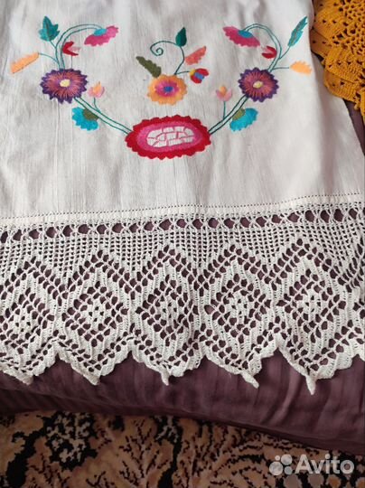 Рушник с вышивкой, салфетки