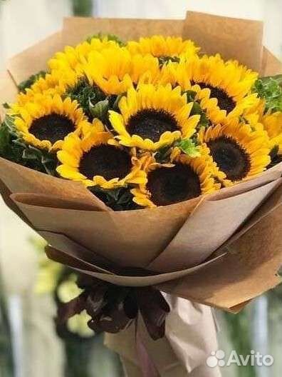 Живые цветы букеты подсолнухи, букет подсолнухов