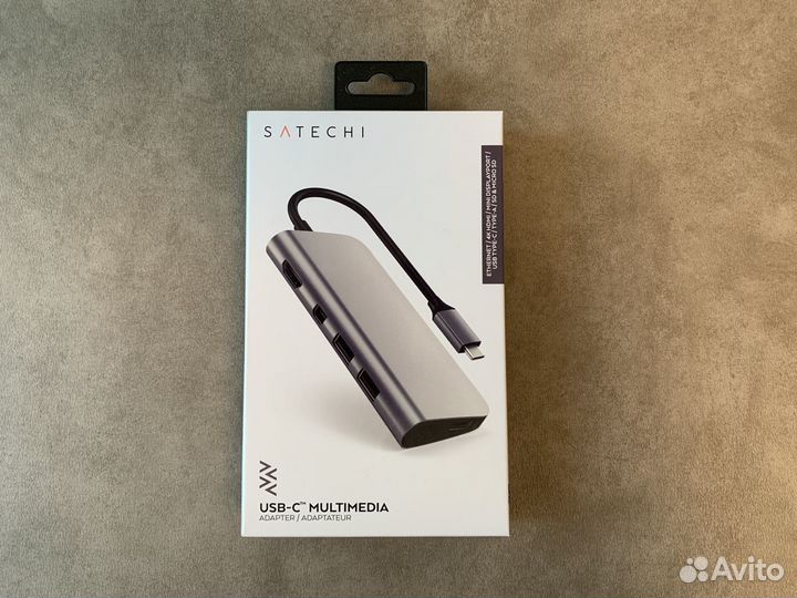 Док-Станция Хаб Satechi USB-C Multimedia новый