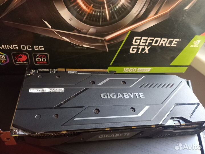 Видеокарта Gigabyte gtx 1660 super