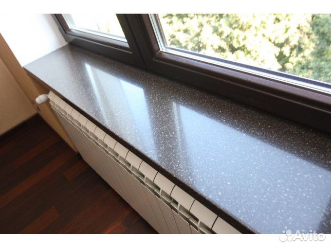 Подоконник из акрила