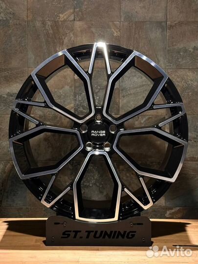 Новые кованые диски R22 5x108 для LR RR Velar Kahn