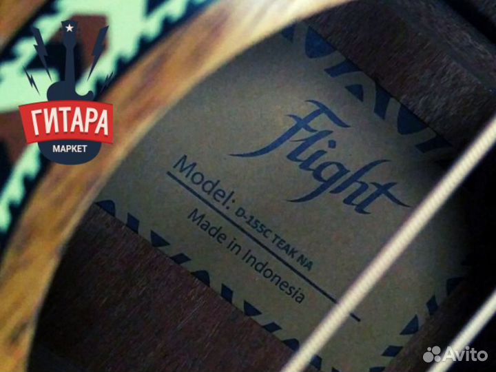Гитара акустическая Flight D-155 Teak