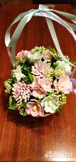 Букет цветов из мыла ручной работы