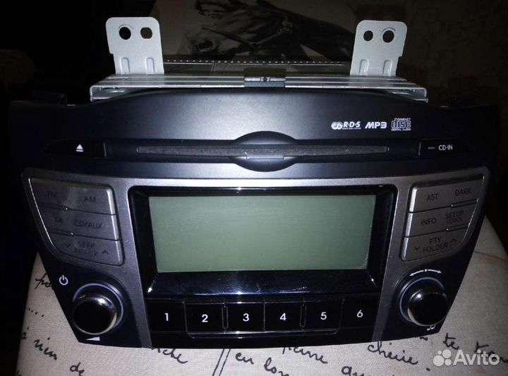 Штатная магнитола на hyundai ix35