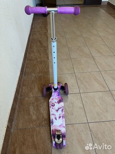 Самокат детский трехколесный бу