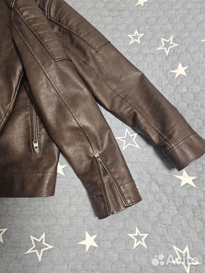 Кожаная куртка мужская