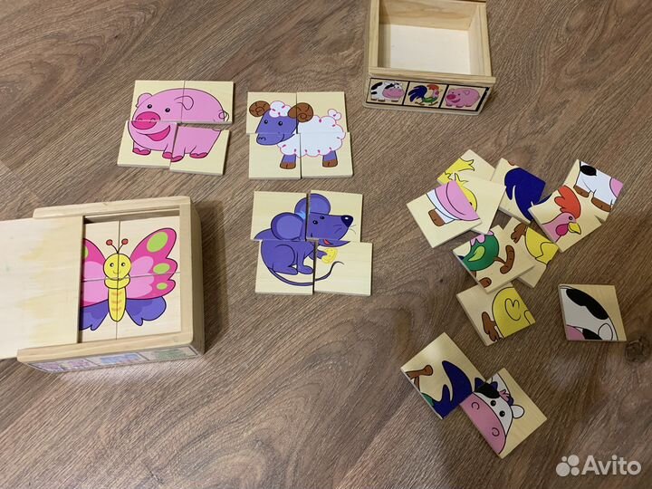 Деревянная мозайка