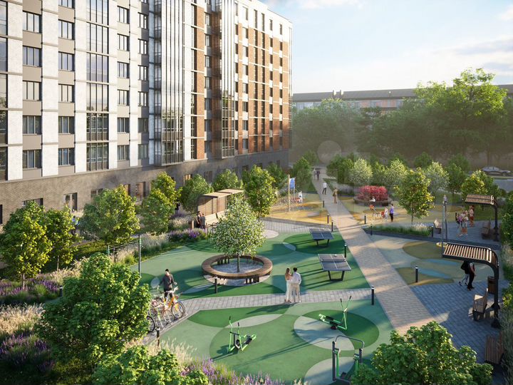 Квартира-студия, 29,3 м², 9/9 эт.