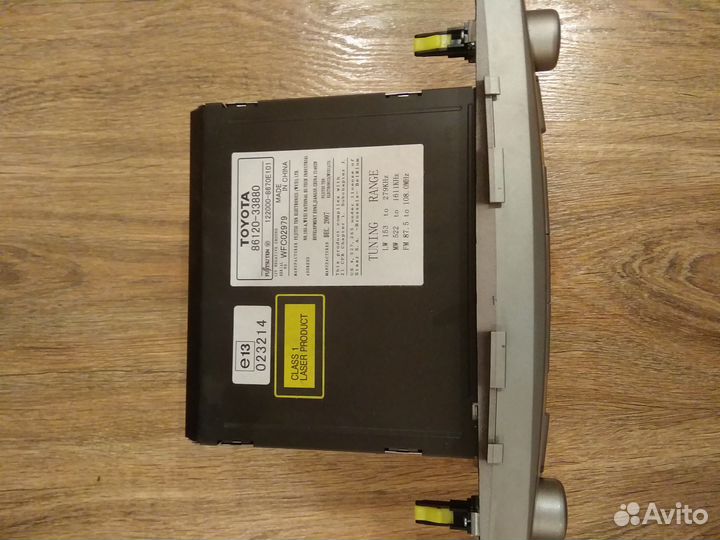 Штатная магнитола toyota camry