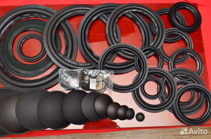 Шайбы Подвесы Диффузоры Колпаки. Провода. Катушки