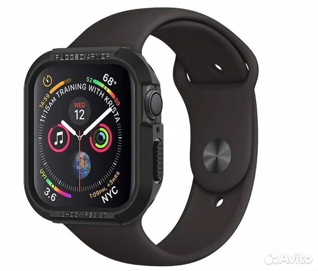 Чехол бампер Apple Watch Black 40MM Series 4