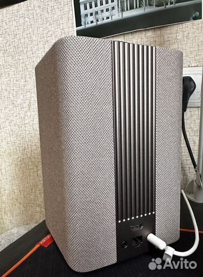 Умная колонка Яндекс Макс с Zigbee Beig