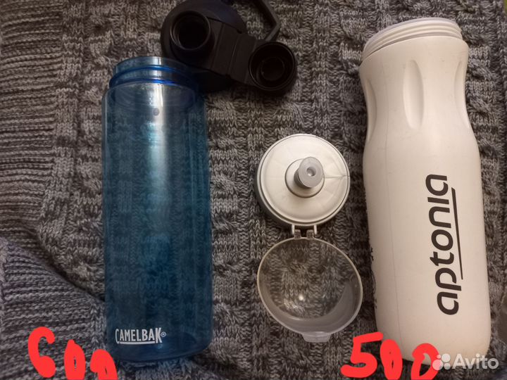 Бутылки для воды новая и нет 500мл и 600мл