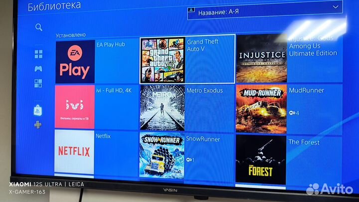 Sony PS4 1TB/ С Хитовыми Играми/GTA5/Metro и други