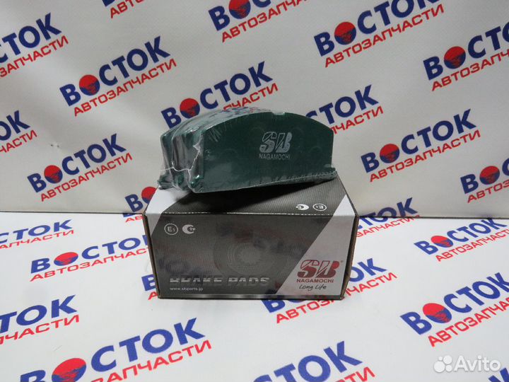 Колодки тормозные sbnagamochi BP21077