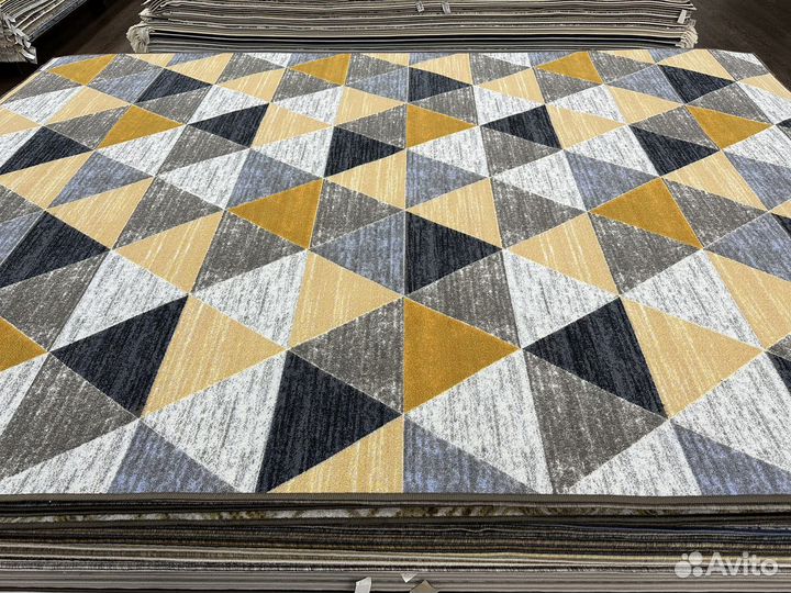 Палас 2х3 современный, Треугольники