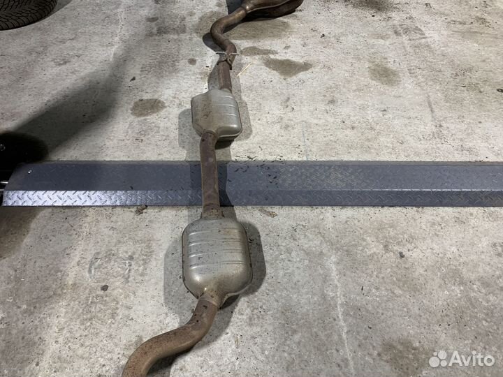 Выхлопная трасса Mercedes E-Classe W213