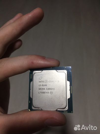 Процессор intel core i3 8100 BOX