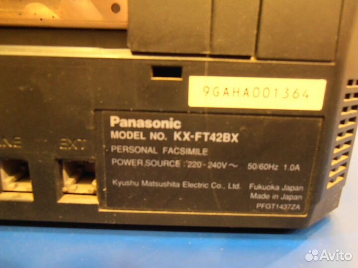 Факс Panasonic FT-42