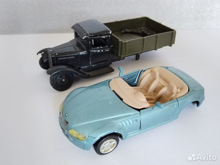 Модели СССР 1/43 газ-аа Полуторка BMW Z3 на детали