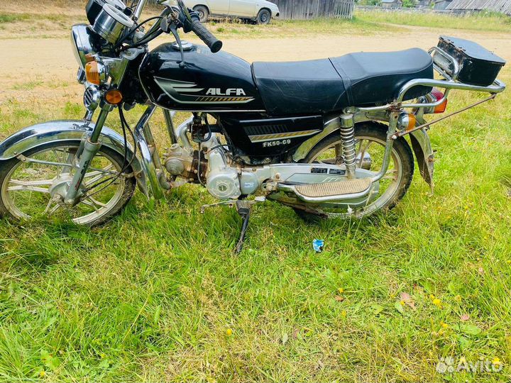 Разбор мопед альфа