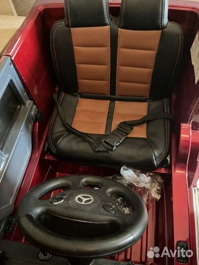 Электромобиль мерседес двухместный